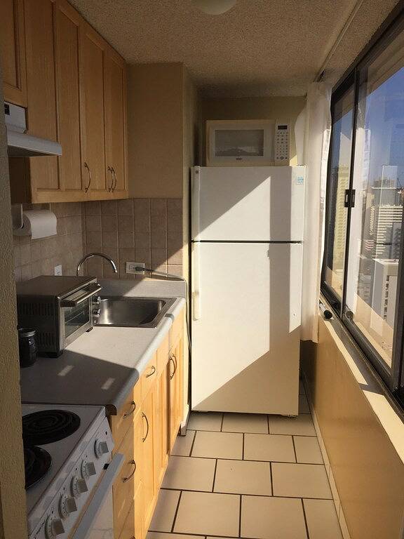 Ganze Wohnung, Geräumige 30. Flr. mit herrlichem Meerblick Waikiki Studio A, in Waikiki Beach, Honolulu