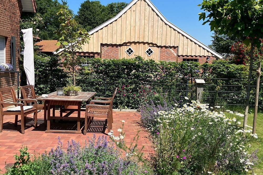 Ruhiges Ferienhaus mit Garten & Dachterrasse im Grünen bei Gescher in Gescher, Münsterland