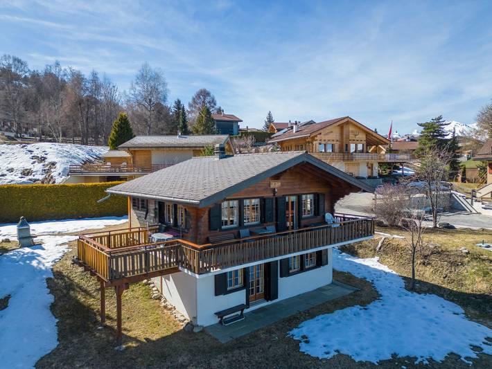 Chalet für 6 Personen, mit Garten und Ausblick in Nendaz