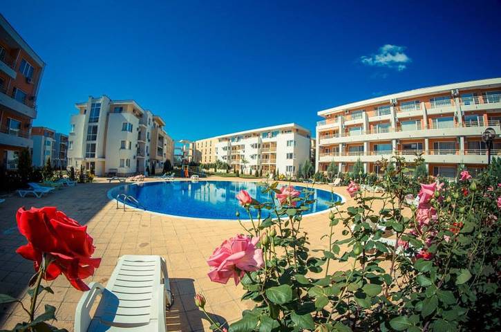 Ganze Ferienwohnung, Ferienwohnung für 6 Personen mit Balkon in Sonnenstrand, Oblast Burgas