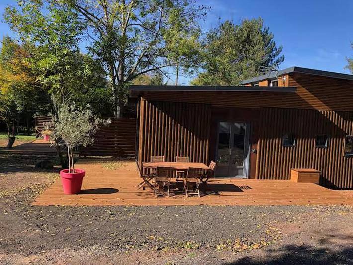 Chalet pour 5 personnes, avec Terrasse et Jardin