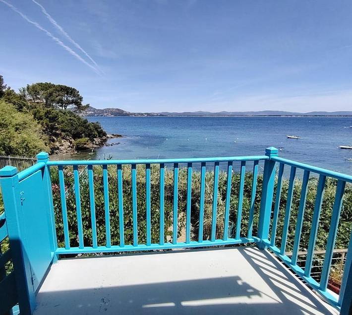 Gîte pour 4 personnes, avec vue et jardin dans Pointe Des Chevaliers Hyeres
