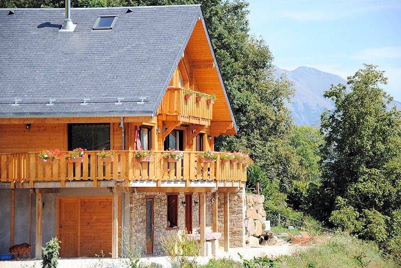 Chalet de Barraou - Chambre Aneto in Binos, Pyrénées