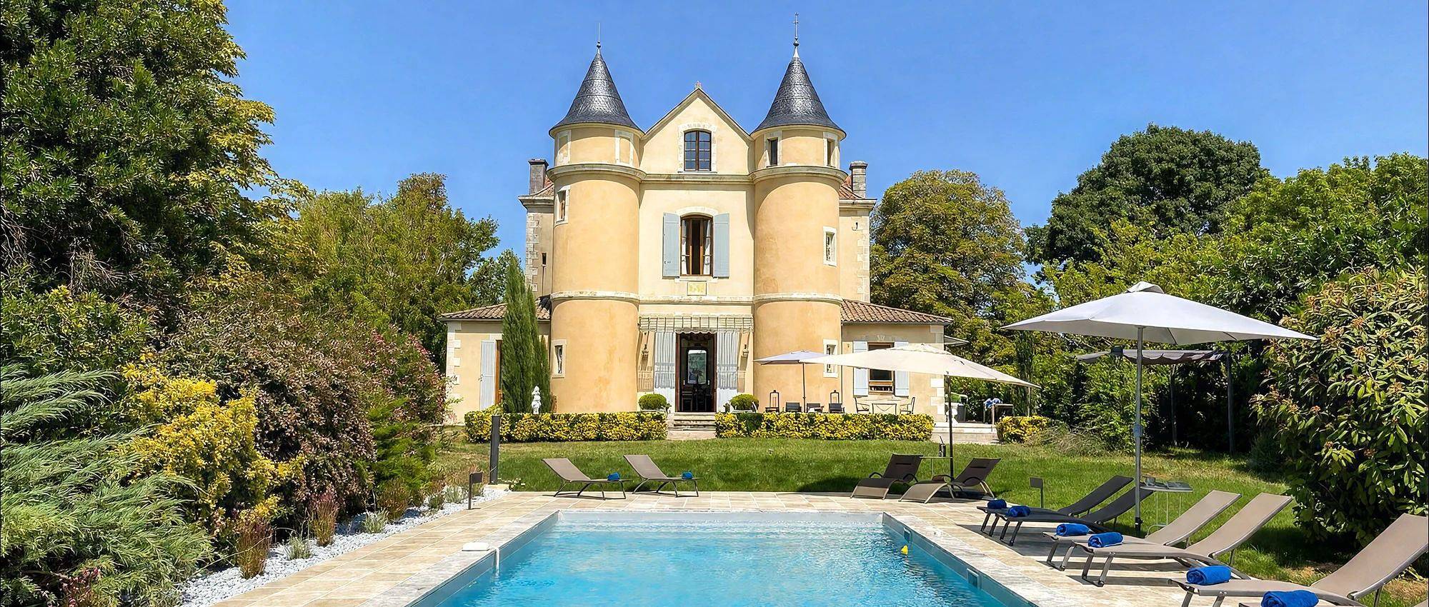 Château pour 10 personnes avec piscine in Puymiclan, Région de Marmande