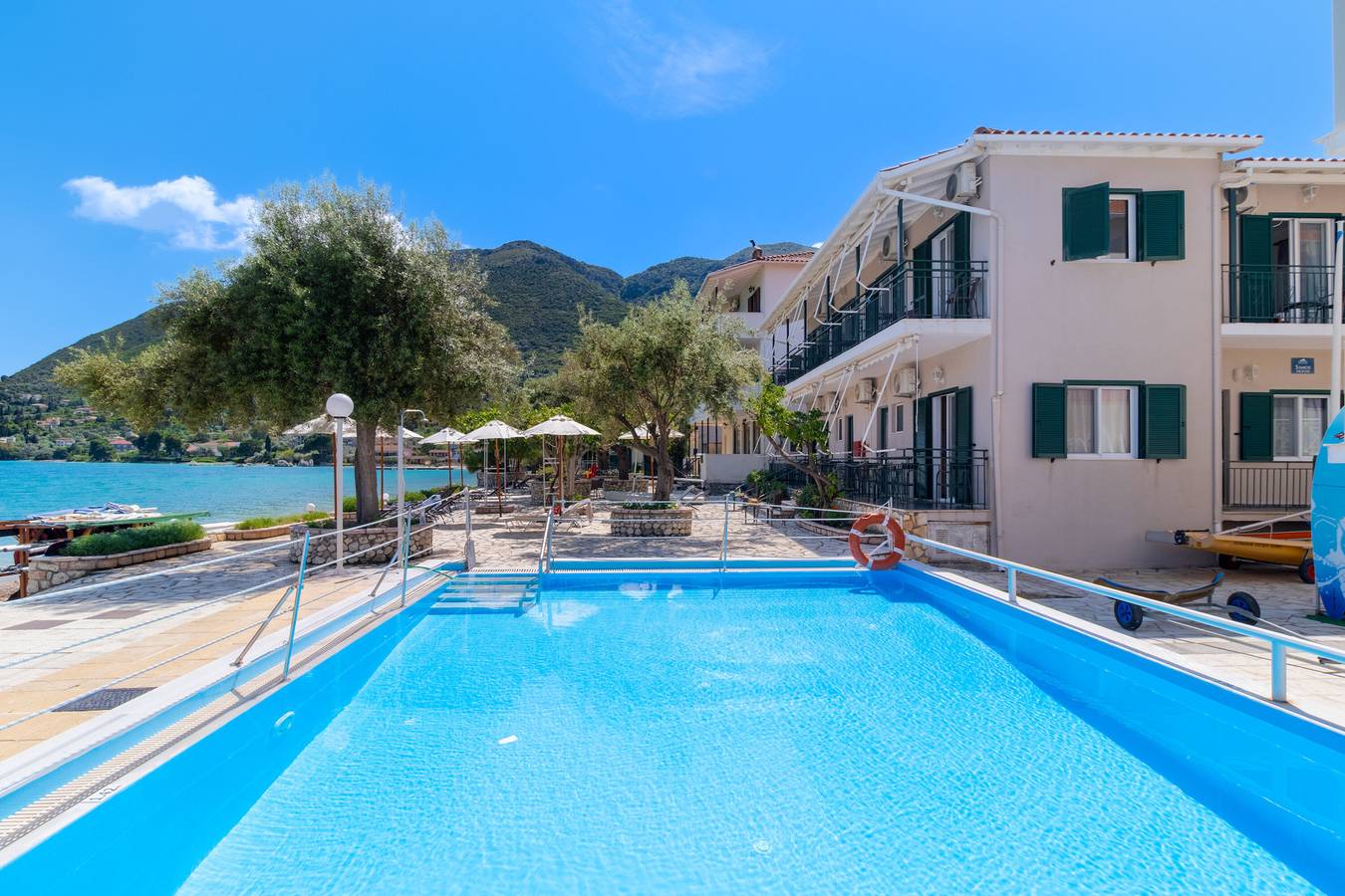 Room 'S8 Room' with Sea View, Wi-Fi and Air Conditioning in Nikiana, Alexandros