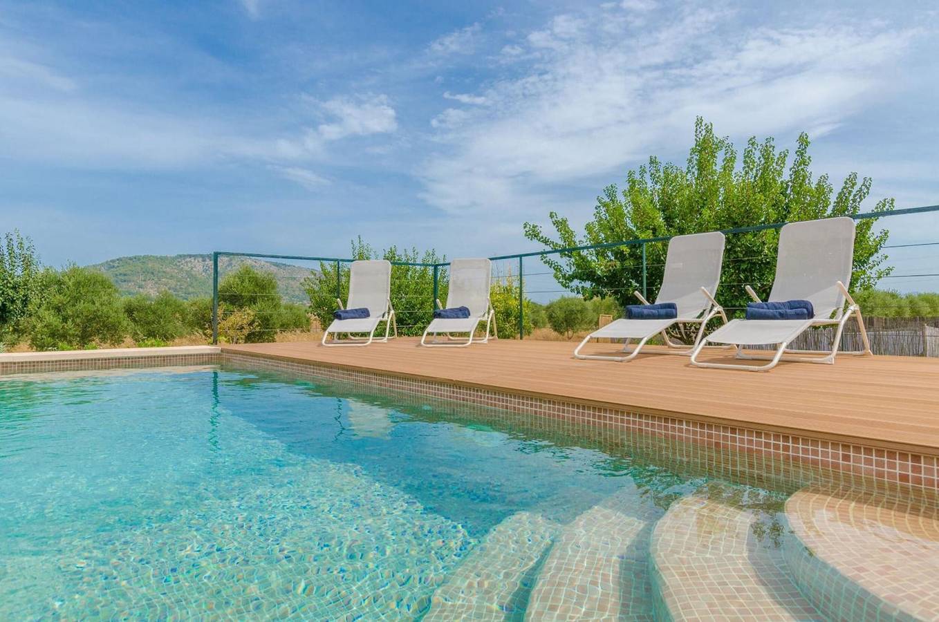 Villa 'Son Sabater Es Moli Nou' mit privatem Pool, privater Terrasse und Wi-Fi in Sa Pobla, Mallorca Norden