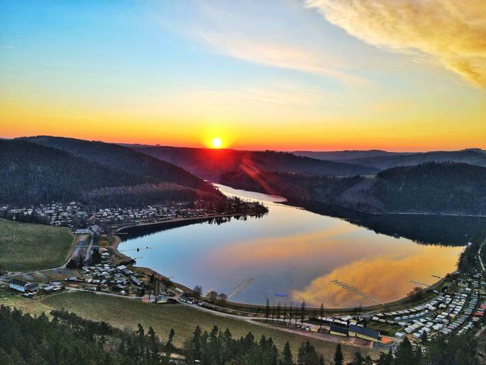 Bungalow für 2 Personen, mit Terrasse und Garten sowie Sauna und Seeblick in Thüringen - 2