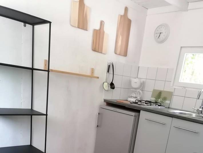 Camping Verbela Village - Chalet 2 personen - 18m² - 1 Schlafzimmer in Noves, Arles und Umgebung