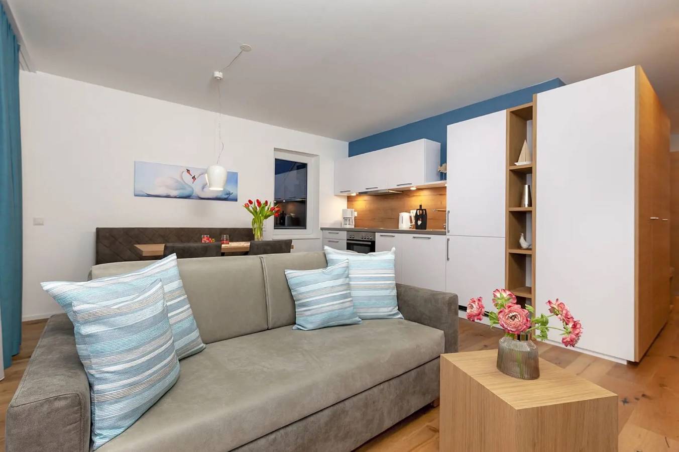 Apartamento inteiro, Apartamento '1' com vista para o lago e Wi-Fi in Immenstaad, Immenstaad am Bodensee