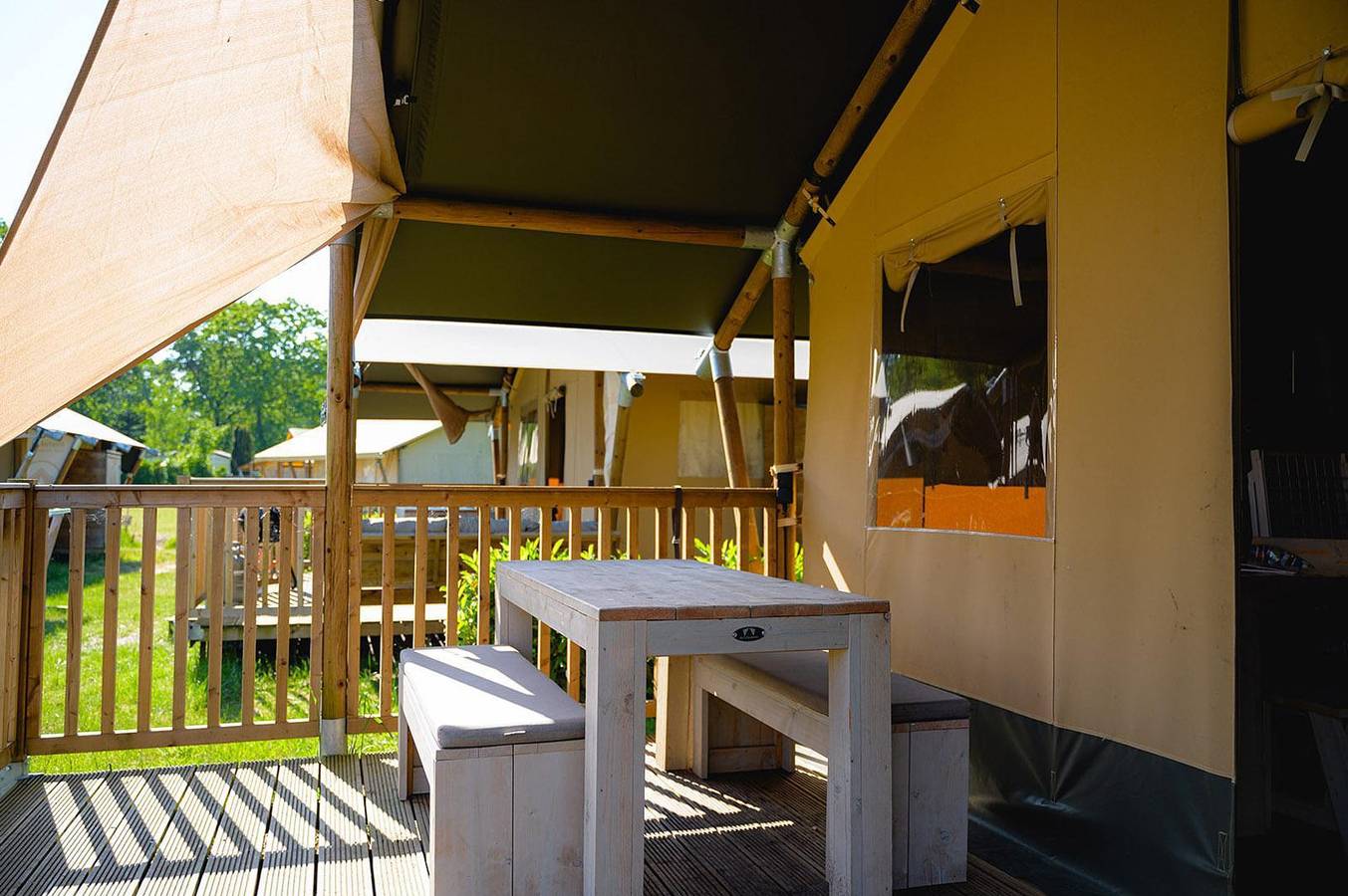 Camping de Schatberg — Camping de Schatberg | Villatent Outback | 5 pers.  in Limburg (Niederlande)