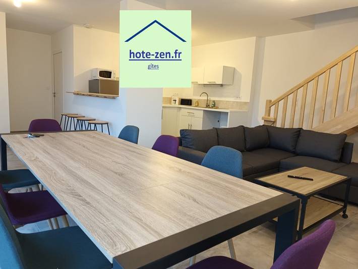 Gîte pour 8 personnes, avec jardin et terrasse - 1
