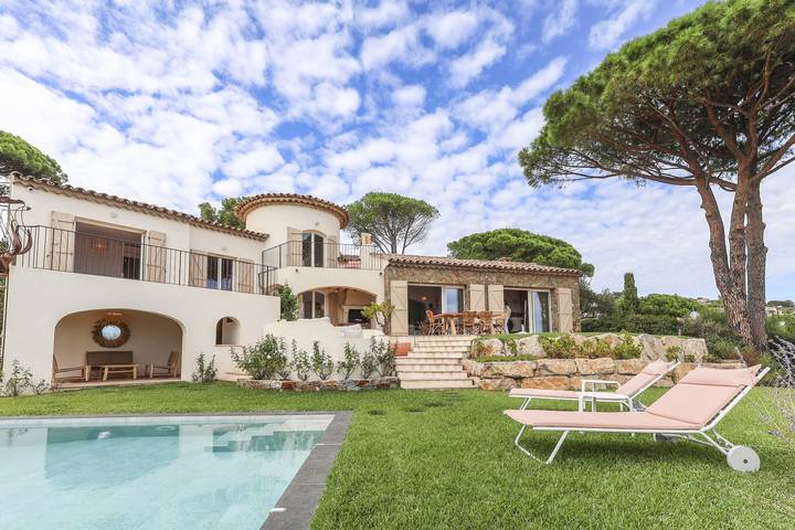 Villa für 6 Personen, mit Terrasse und Garten in Sainte-Maxime