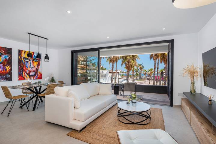Gîte pour 6 personnes, avec jardin ainsi que vue sur l’océan et vue dans Santiago de la Ribera - 3