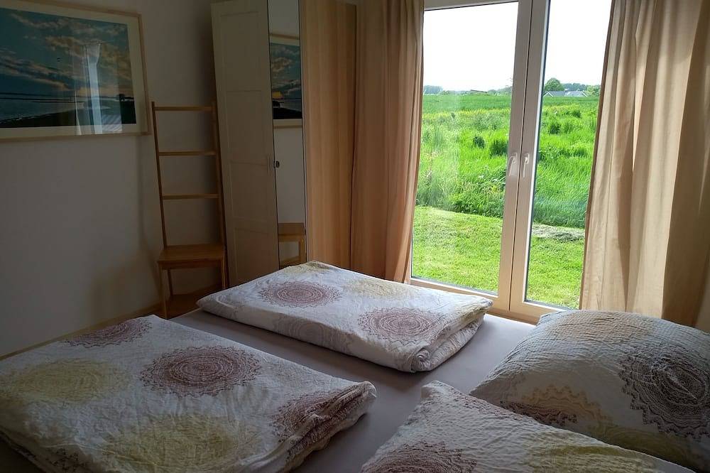 Weitblick bis zur Schlei: das Lindhus in Grödersby, weitgehend barrierefrei in Grödersby, Kappeln & Umgebung