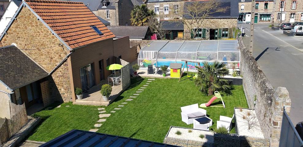 Chambre d’hôte pour 2 personnes, avec piscine et jardin à Pontorson - 4