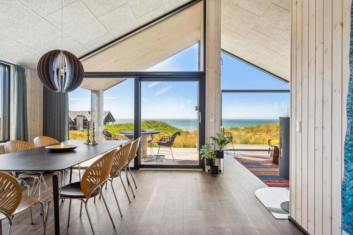 Luksus-feriehus med panoramaudsigt i Tornby in Region Hirtshals, Tannis Bugt