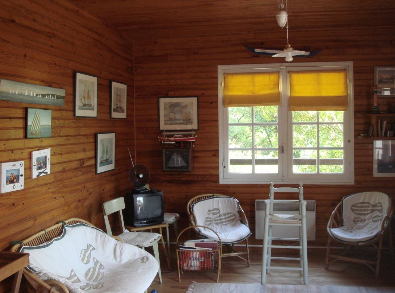 A louer au Cap ferret Villa en Bois sur l'eau à la vigne in Lège-Cap-Ferret, Région d'Arcachon