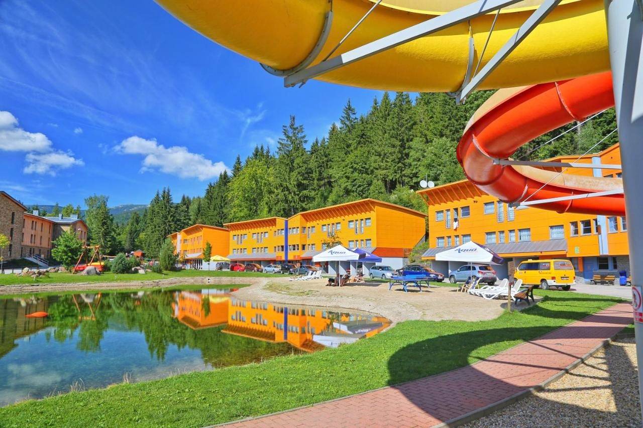 Aqua Park Špindlerův Mlýn in Spindlermühle, Region Trautenau