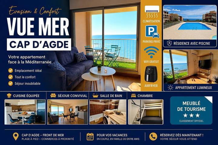 Appartement Alyzea in Cap d'Agde, Agde