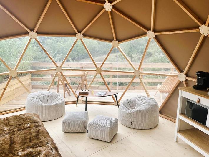 Tente pour 2 personnes, avec vue et terrasse dans le Var - 3