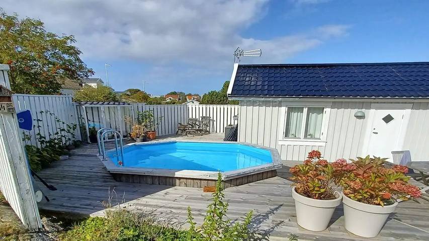 Ferienhaus für 3 Personen, mit Pool
