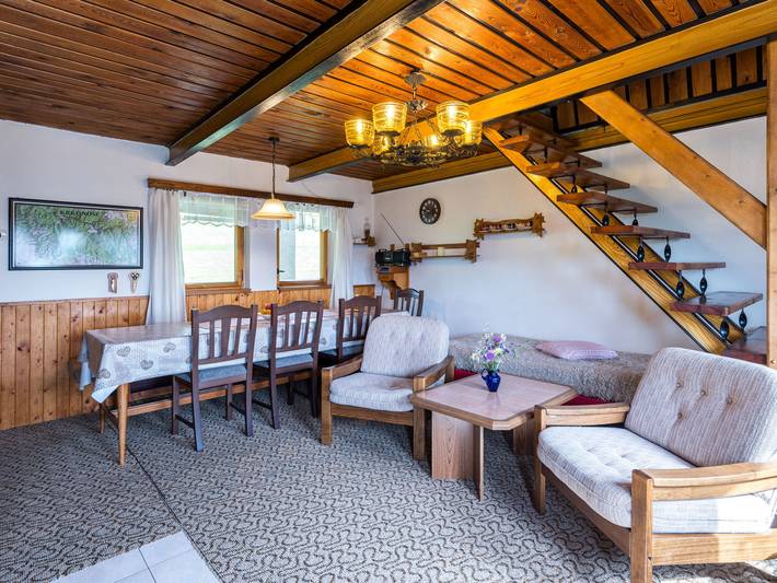 Ferienhaus für 6 Personen, mit Ausblick und Terrasse sowie Garten, mit Haustier in Nordböhmen - 4