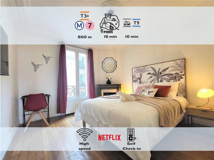 Appartement de vacances pour 4 personnes à Le Kremlin-Bicêtre