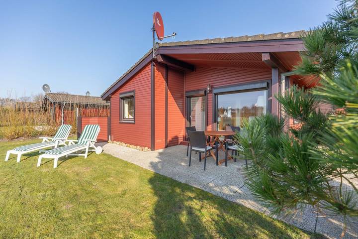 Ferienhaus für 4 Personen, mit Terrasse und Garten sowie Ausblick in Simonsberg