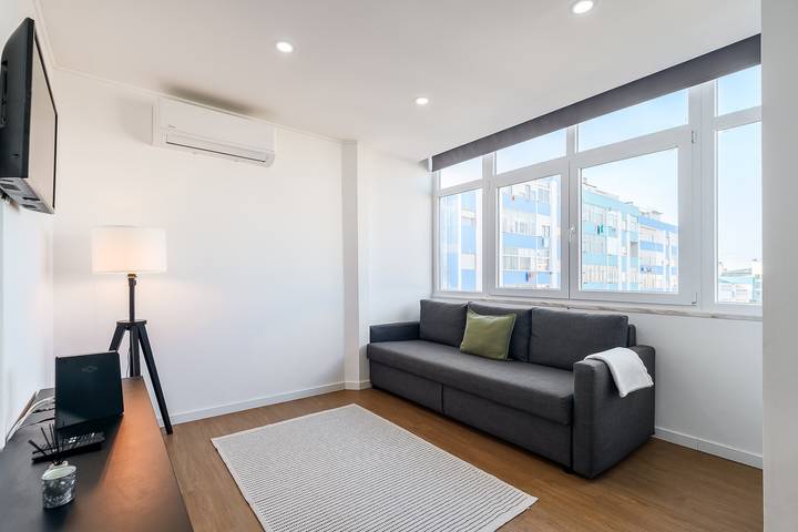 Apartamento para 8 personas, con Balcón en Setubal