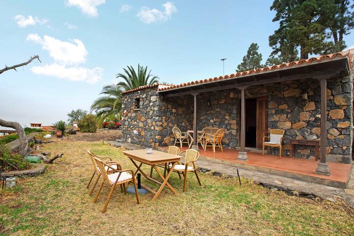 Ferienhaus für 3 Personen, mit Garten in Tijarafe