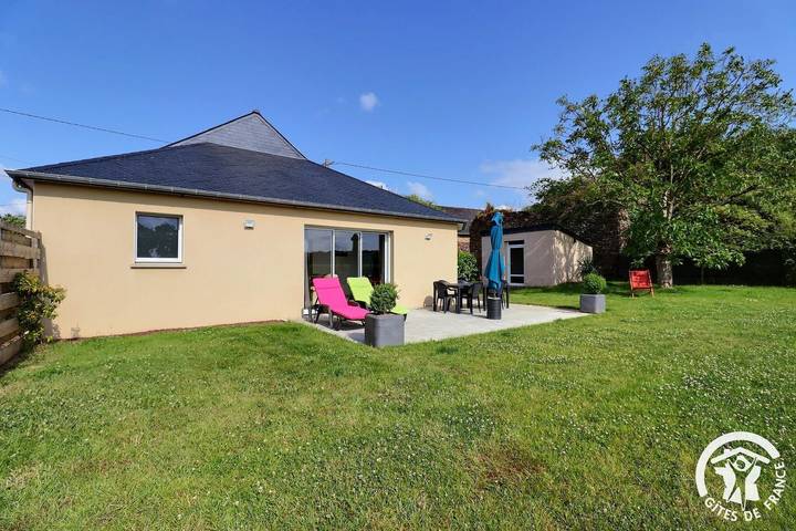 Gîte pour 4 personnes, avec jardin