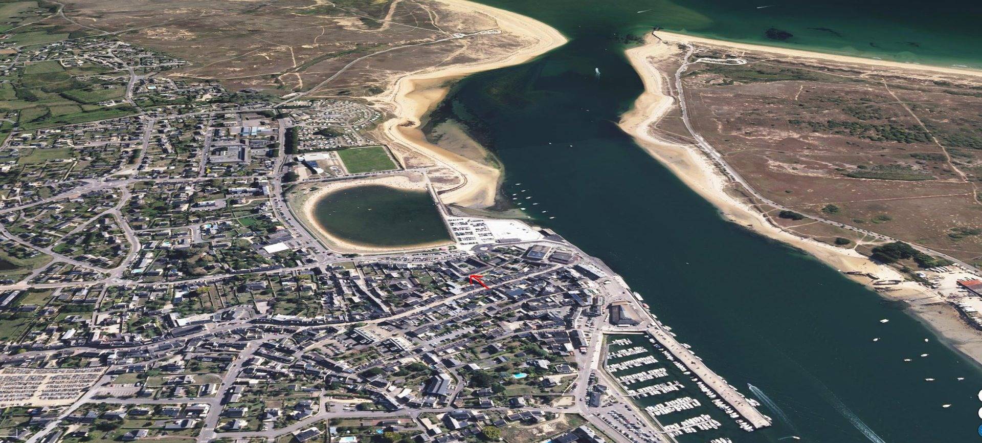 Appartement entier, Duplex au bord de la ria d'Étel in Étel, Côte des Mégalithes