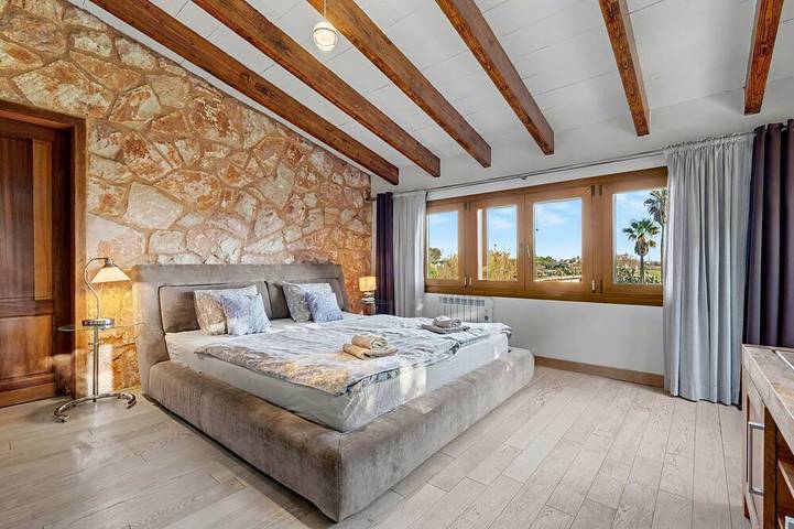 Villa für 6 Personen, mit Balkon und Garten sowie Pool in Es Trenc - 3