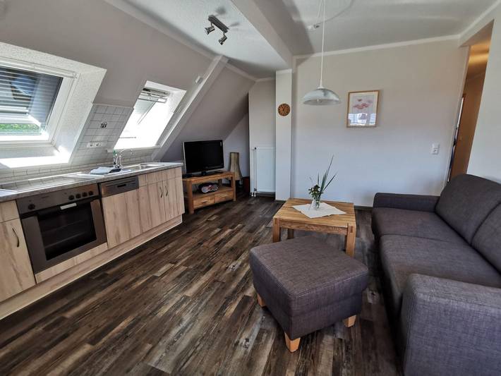 Ferienwohnung für 2 Personen, mit Terrasse und Garten sowie Sauna in Presen - 4