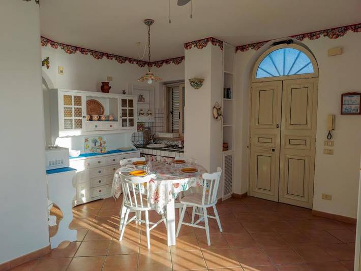 Appartement de vacances pour 4 personnes, avec Balcon ainsi que Terrasse et Vue dans Siculiana Marina