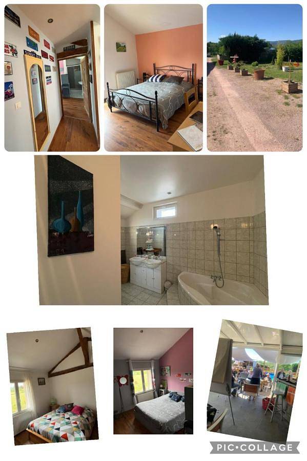 Chambre d’hôte pour 2 personnes, avec jardin ainsi que jacuzzi et piscine dans la Loire - 4
