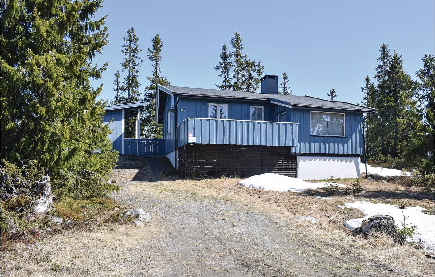 Feriehus for 6 personer in Sjusjoen, Ringsaker 