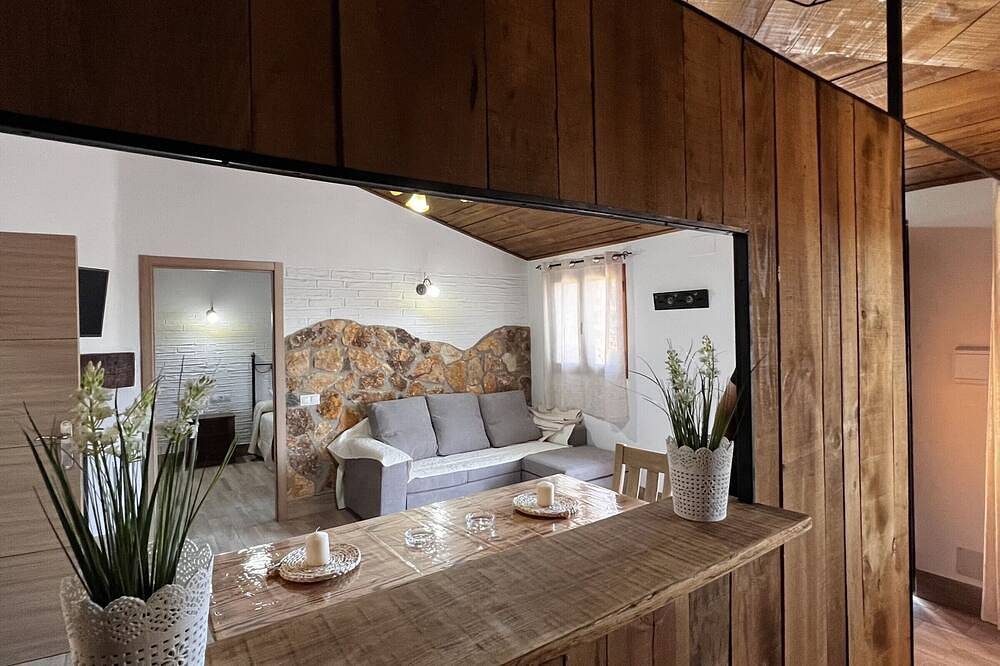 Apartamento rural independiente con vistas a Sierra de Cazorla y accesible para movilidad reducida in El Almicerán, Cazorla