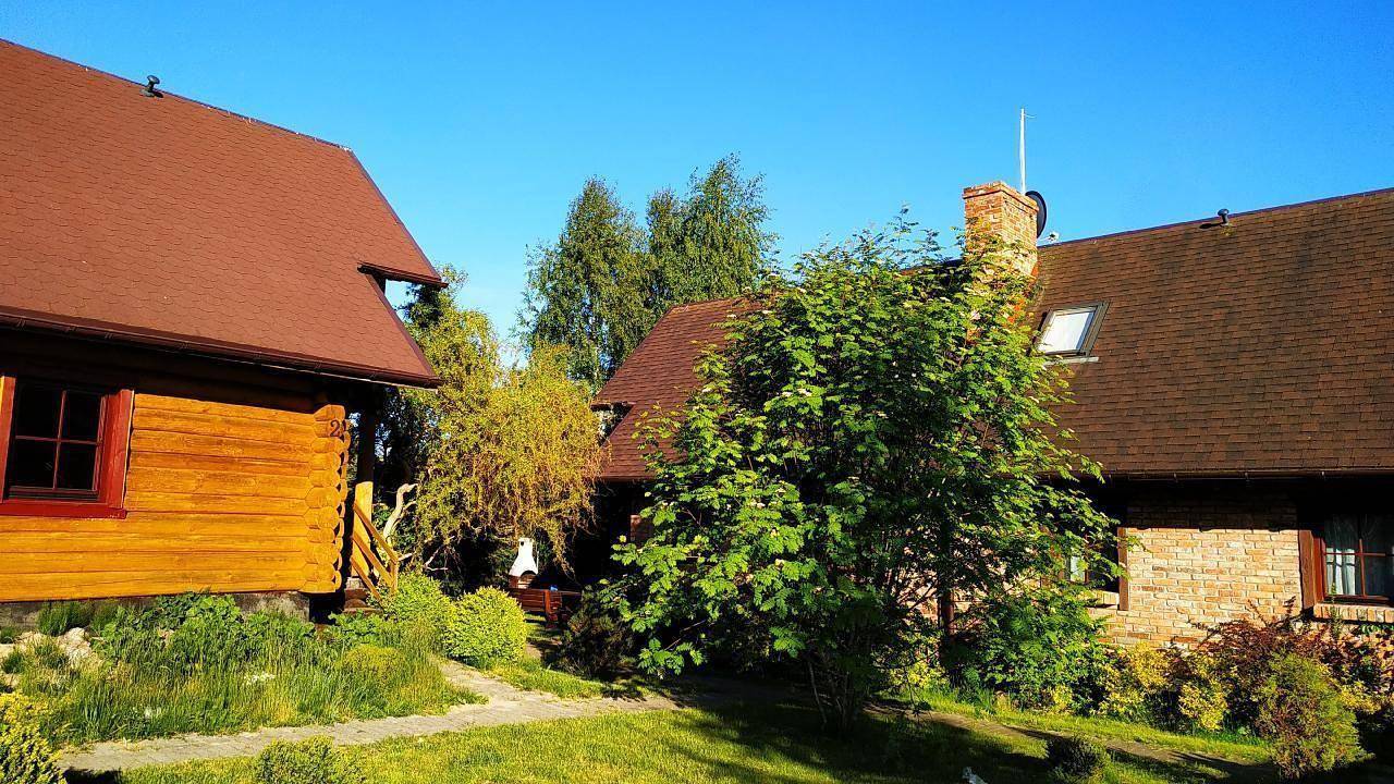 Ferienhaus mit privatem Balkon in Dębina, Garder See (Polen)