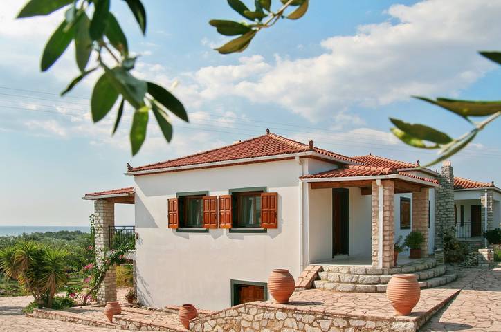 Ferienwohnung für 7 Personen, mit Terrasse in Agios Ilias