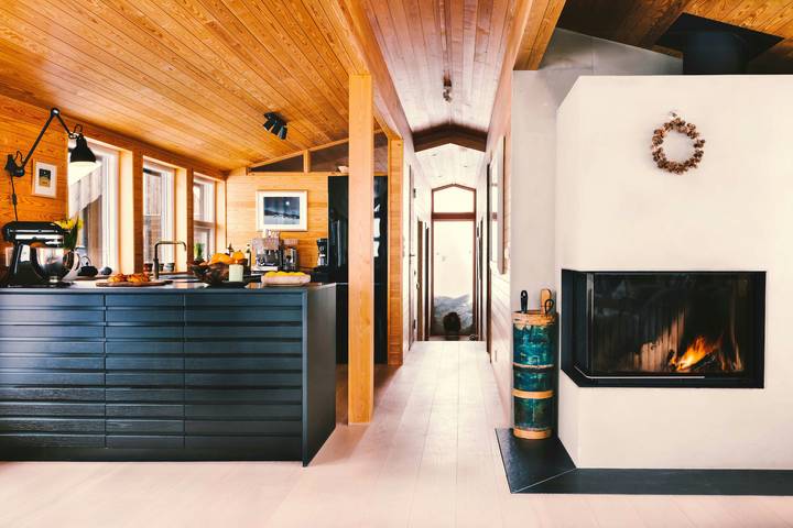 Architektonisch gestaltet im Rondane-Nationalpark in Høvringen, Sel