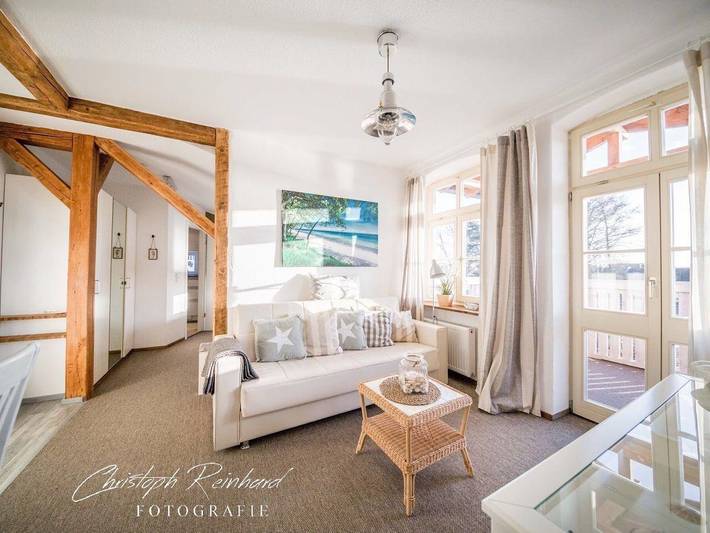 Studio für 2 Personen, mit Balkon und Seeblick in Dänschendorf
