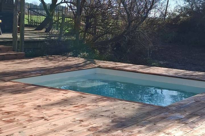 Gîte pour 3 personnes, avec jardin