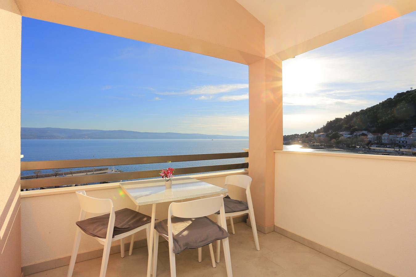 Ganze Wohnung, Studio Appartement am Strand Duce, Omis As-4795-f in Dugi Rat, Omis-Riviera