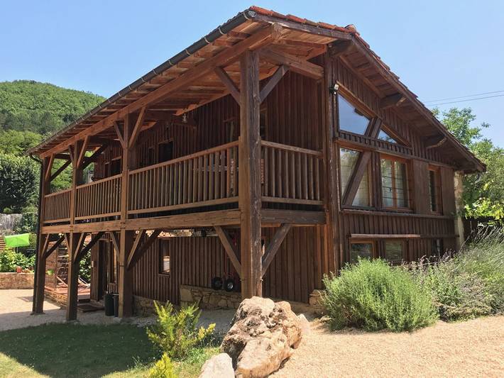 Gîte pour 5 personnes, avec jardin ainsi que piscine et terrasse à Saint-Cybranet - 3