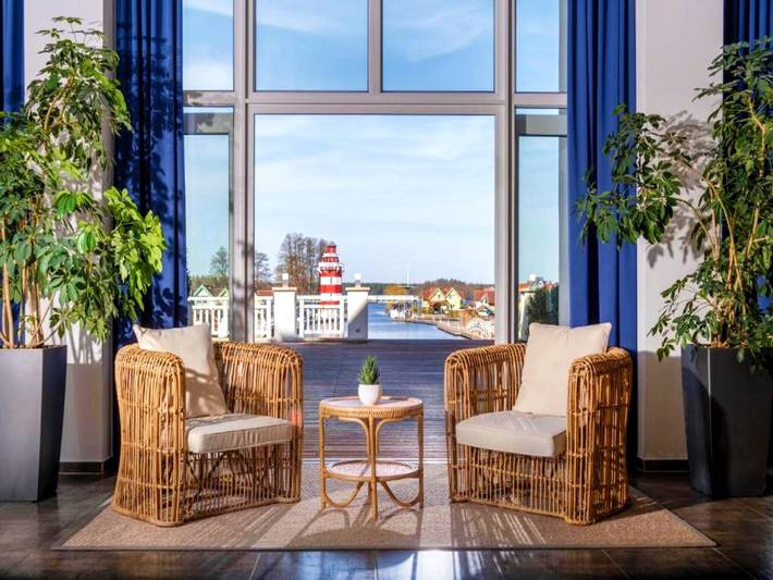 Ferienwohnung für 4 Personen, mit Pool und Sauna sowie Terrasse, mit Haustier in Rheinsberg - 3