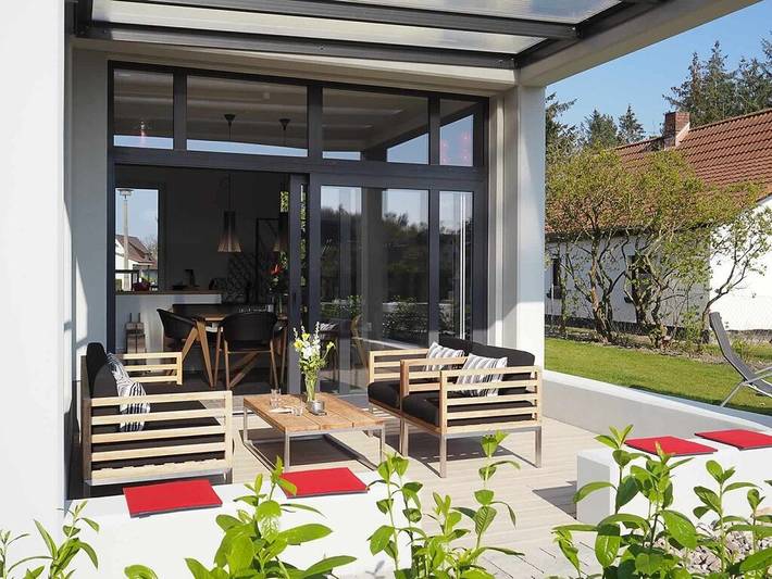 Vacation rental for 6 people, with sauna and yard in Western Pomerania