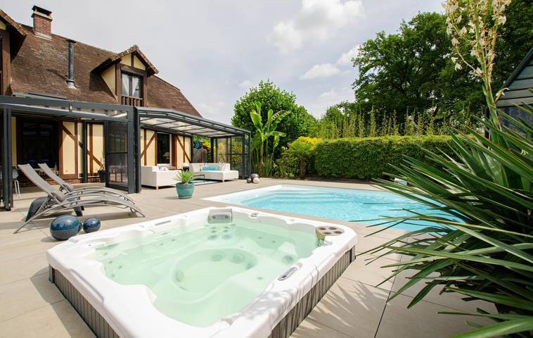 Chambre d’hôte pour 2 personnes, avec terrasse et sauna ainsi que piscine et jardin dans l' Aube - 2