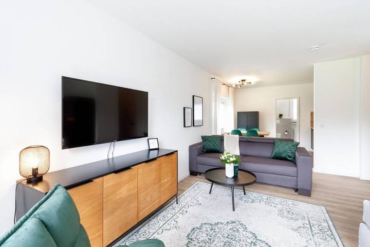 Ferienwohnung für 4 Personen, mit Balkon in Petersberg - 3