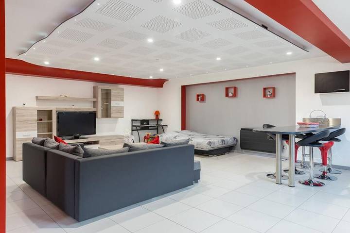 Appartement de vacances pour 4 personnes, avec terrasse et jardin